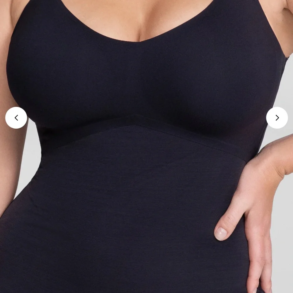 Honeylove Cami Black Shapewear Bodysuit with Adjustable Straps **NWT** - Picture 3 of 5